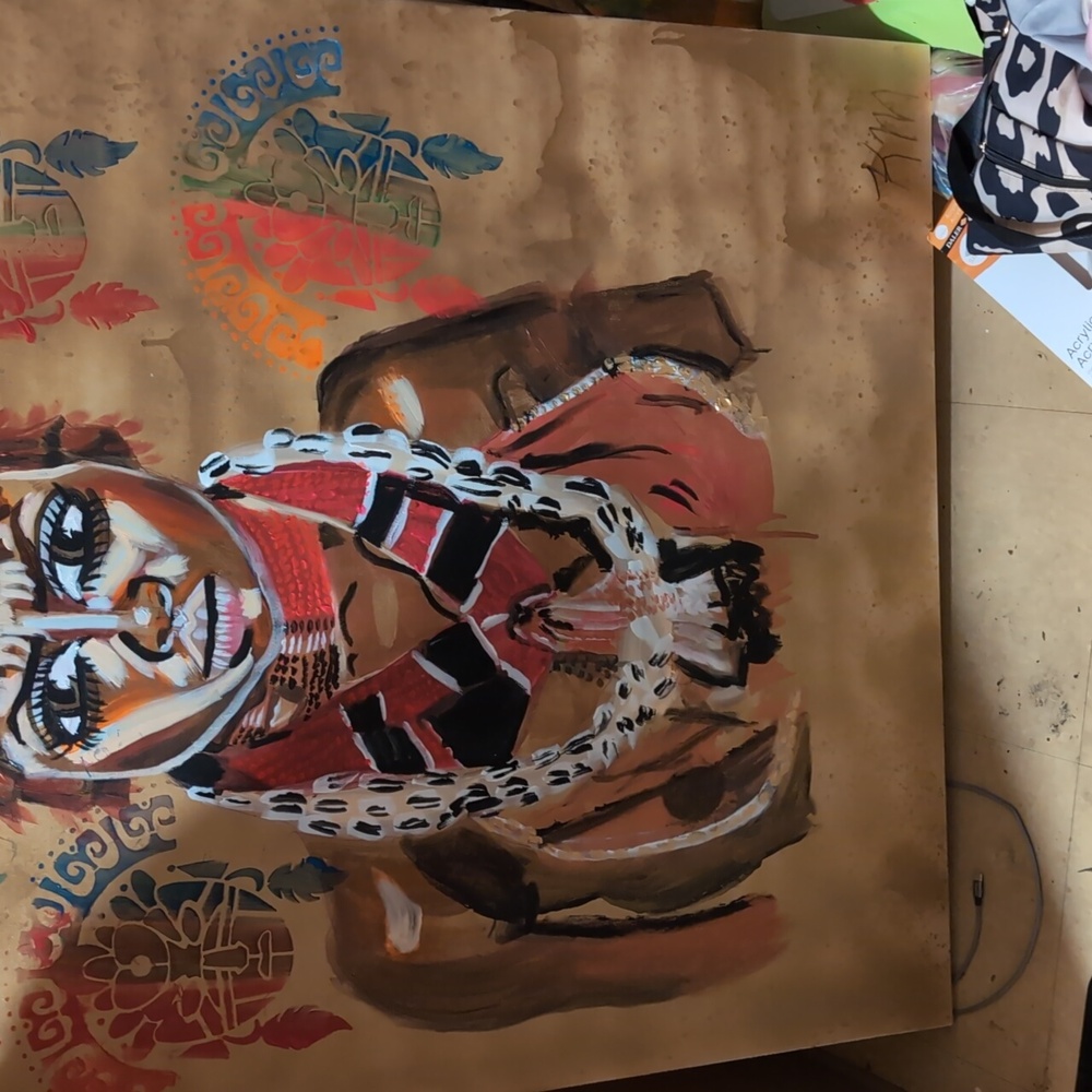 African painting 36×48
